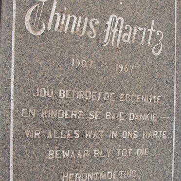 MARITZ Thinus 1907-1967