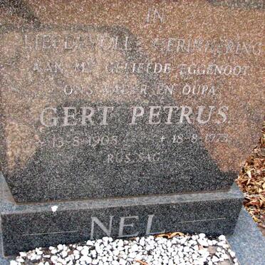 NEL Gert Petrus 1908-1973