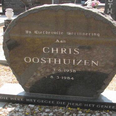 OOSTHUIZEN Chris 1958-1984