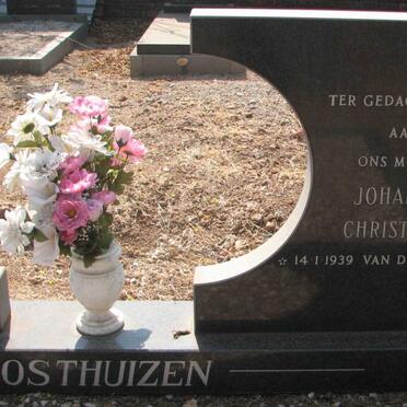 OOSTHUIZEN Pieter Willem 1932-1983 &amp; Johanna Christina VAN DER MERWE 1939-