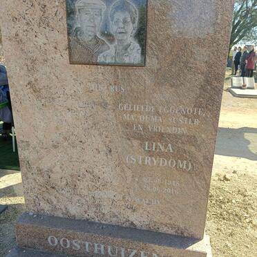 OOSTHUIZEN Lina nee STRYDOM 1948-2016