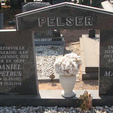 PELSER Daniel Petrus 1912-1998 &amp; Lea Magdalena 1914-2001