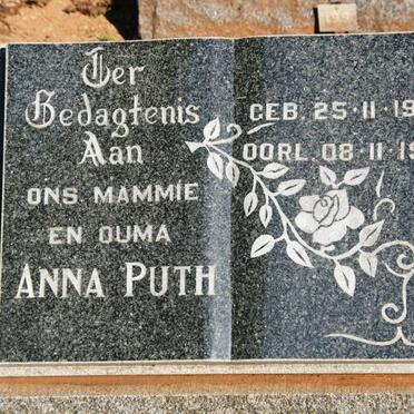PUTH Anna 1924-1983
