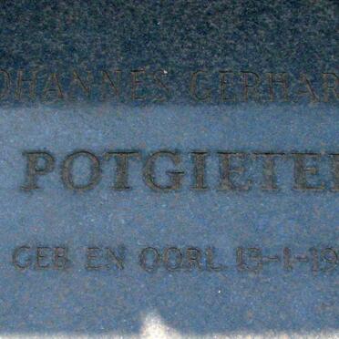 POTGIETER Johannes Gerhardus 1974-1974