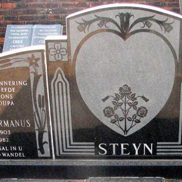 STEYN Johannes Hermanus 1903-1982 &amp; Susanna Cornelia 1907-1999