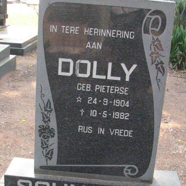 SCHNETLER Dolly nee PIETERSE 1904-1982