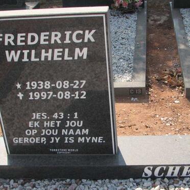 SCHENCK Frederick Wilhelm 1938-1997