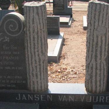 VUUREN Stephanus Petrus, Jansen van 1910-1967 &amp; Catharina Susanna RISSEEUW 1914-1968