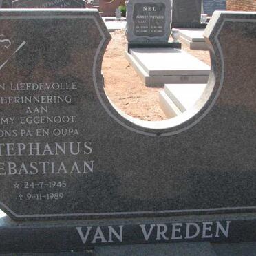VREDEN Stephanus Sebastiaan, van 1945-1989