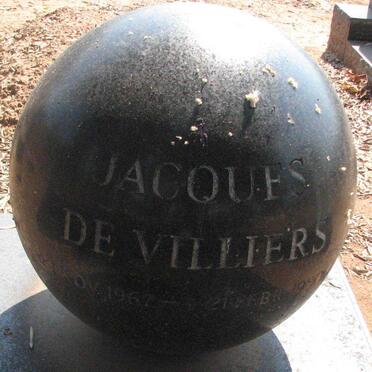 VILLIERS Jacques, de 1967-1980