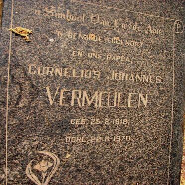 VERMEULEN Cornelius Johannes 1918-1970