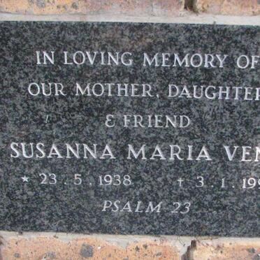 VENN Susanna Maria 1938-1993