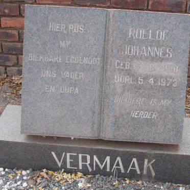 VERMAAK Roelof Johannes 1910-1973