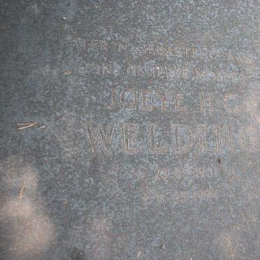 WELDING Joeye H.C. 190?-1994