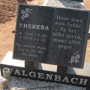 WALGENBACH Theresa 1956-2004