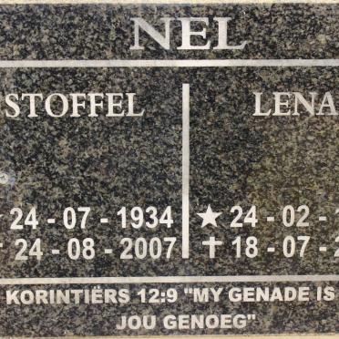 NEL Stoffel 1934-2007 &amp; Lena 1930-2008