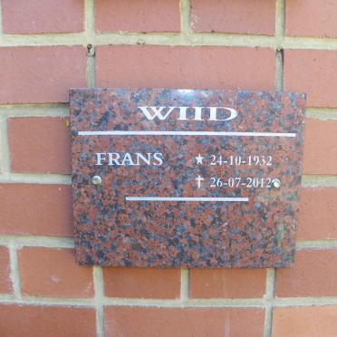 WIID Frans 1932-2012