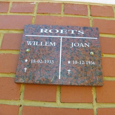 ROETS Willem 1933- &amp; Joan 1936-