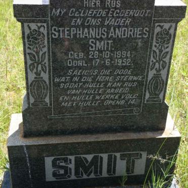SMIT Stephanus Andries 1894-1952
