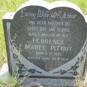 PITOUT Florence Mabel 1895-1970