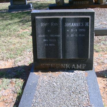 STEENKAMP Johannes M. 1930-1974