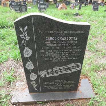 LANDSBERG Carol Charlotte, von 19??-2007