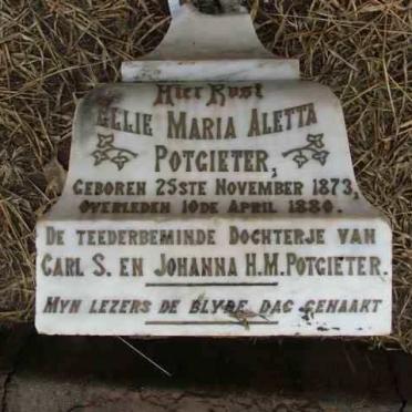 POTGIETER Ellie Maria Aletta 1873-1880