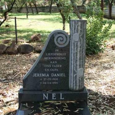 NEL Jeremia Daniel 1908-1990