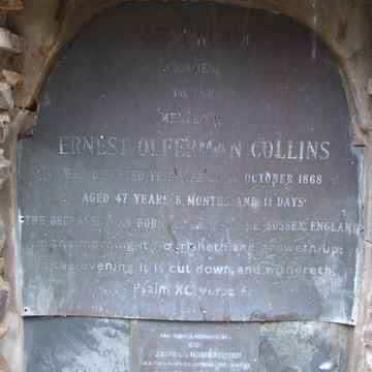 COLLINS Ernest Olferman -1868