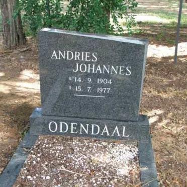 ODENDAAL Andries Johannes 1904-1977