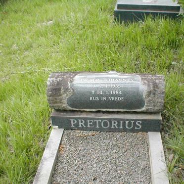 PRETORIUS Pieter Johannes 1935-1984
