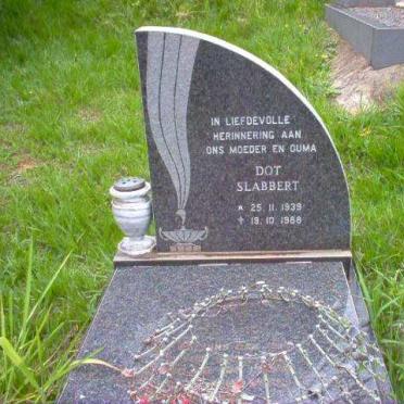 SLABBERT Dot 1939-1988