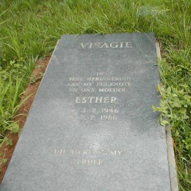 VISAGIE Esther 1946-1986