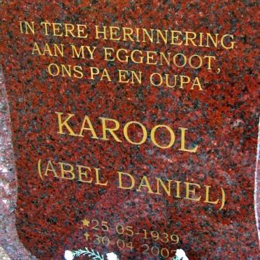 KOTZÉ Abel Daniël 1939-2002