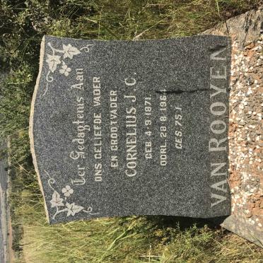 ROOYEN Cornelius J.C., van 1871-1964