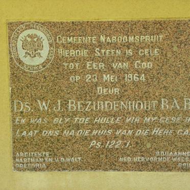 3. Gedenksteen 1964