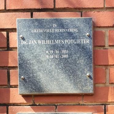 POTGIETER Jan Wilhelmus 1931-2005