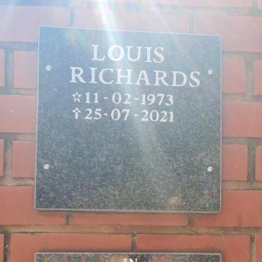 RICHARDS Louis 1973-2021