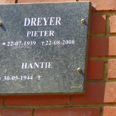 DREYER Pieter 1939-2008 &amp; Hantie 1944-