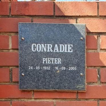 CONRADIE Pieter 1932-2005