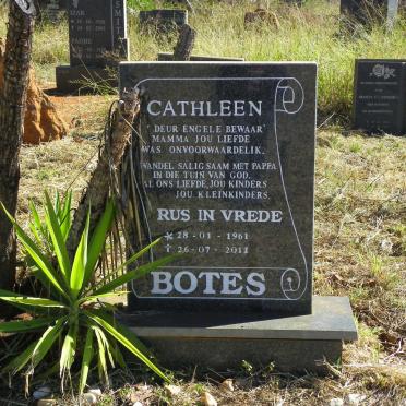 BOTES Cathleen 1961-2011