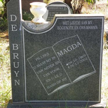 BRUYN Magda, de 1969-2002