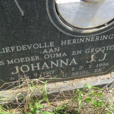 BARRY M.H. 1919-1988 &amp; Johanna J.J. 1917-1996