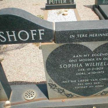 BOSHOFF Johannes Mattheus 1911-1989 &amp; Sophia Wilhelmina 1909-1973