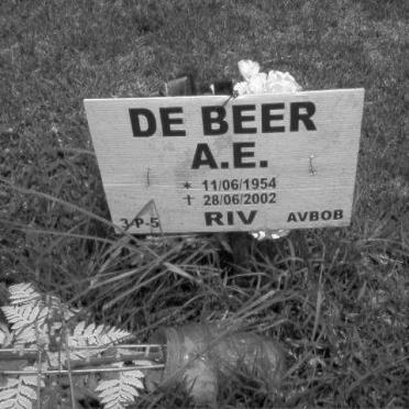 BEER A.E., de 1954-2002