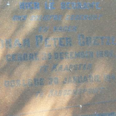 COETZEE Johan Peter 188?-1945