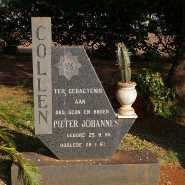 COLLEN Pieter Johannes 1956-1987