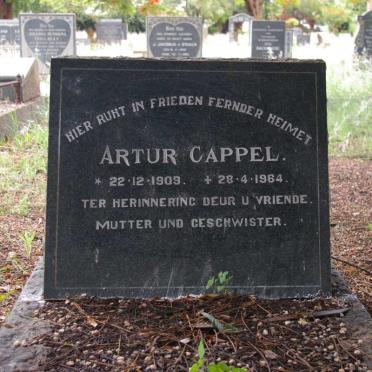 CAPPEL Artur 1909-1964