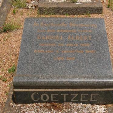 COETZEE Gabriel Albert 1896-196?