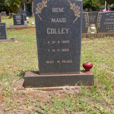 COLLEY Irene Maud 1902-1982